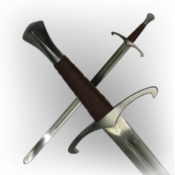 Miecze jednoręczny z okresu XV wieku do walki turniejowej