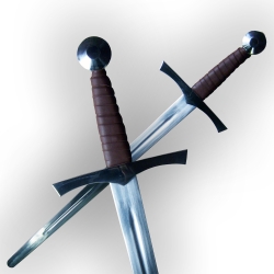 Miecz jednoręczny XIV-XV wiek do walki